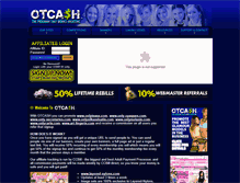 Tablet Screenshot of otcash.com